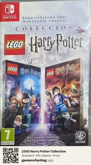 LEGO Harry Potter Collection Nintendo Switch, Spain box front