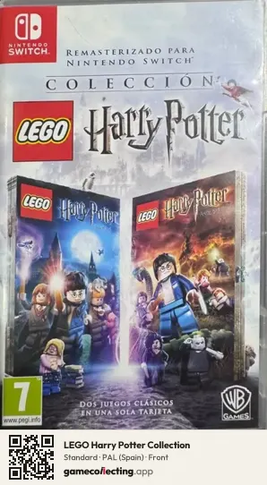 LEGO Harry Potter Collection Nintendo Switch, Spain box front