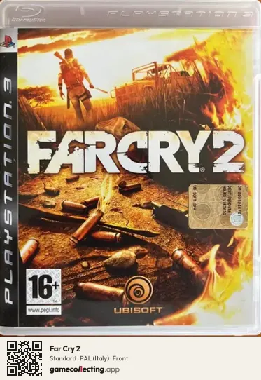 Far Cry 2 PlayStation 3, Italy box front