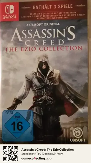 Assassin's Creed: The Ezio Collection Nintendo Switch, Germany box front