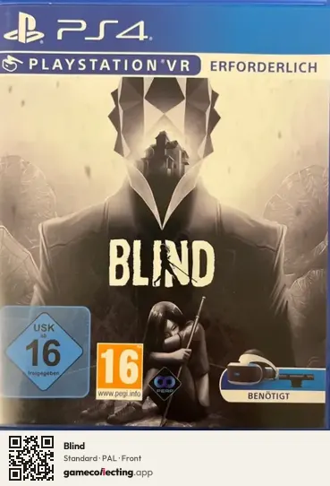 Blind PlayStation 4, PAL box front