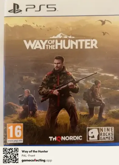 Way of the Hunter PlayStation 5, PAL box front