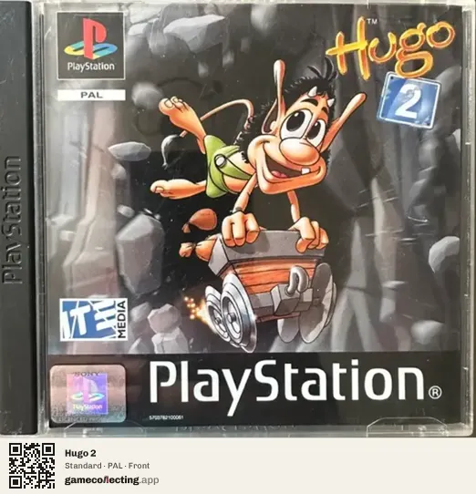 Hugo 2 PlayStation, PAL box front