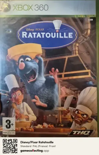 Disney/Pixar Ratatouille Xbox 360, France box front