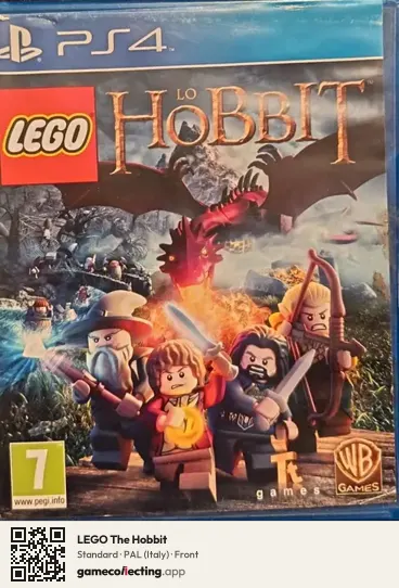 LEGO The Hobbit PlayStation 4, Italy box front