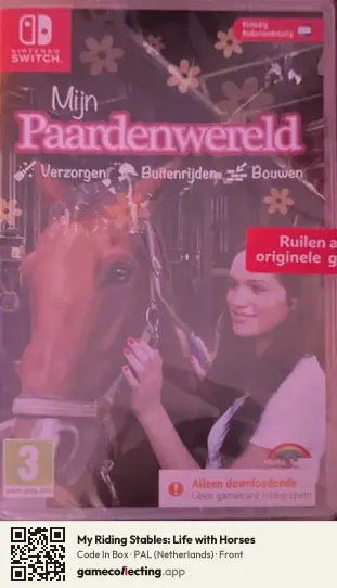 My Riding Stables: Life with Horses Nintendo Switch, Netherlands box front