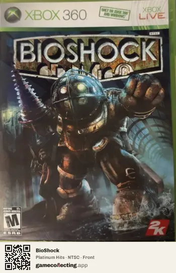 BioShock Xbox 360, NTSC box front