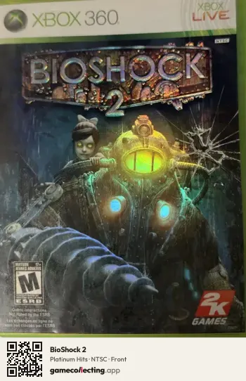 BioShock 2 Xbox 360, NTSC box front