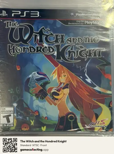 The Witch and the Hundred Knight PlayStation 3, NTSC box front