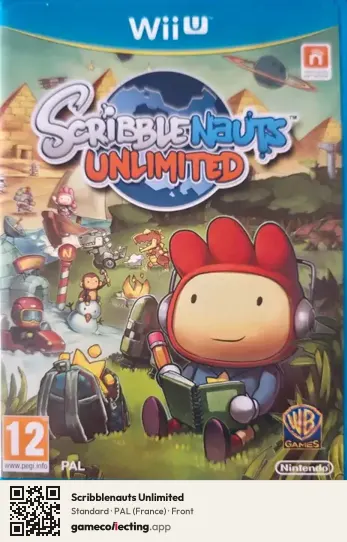 Scribblenauts Unlimited Nintendo Wii U, France box front