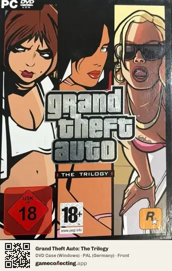 Grand Theft Auto: The Trilogy Computer, Germany box front