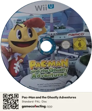 Pac-Man and the Ghostly Adventures Nintendo Wii U, PAL disc
