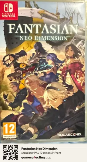 Fantasian Neo Dimension Nintendo Switch, Germany box front