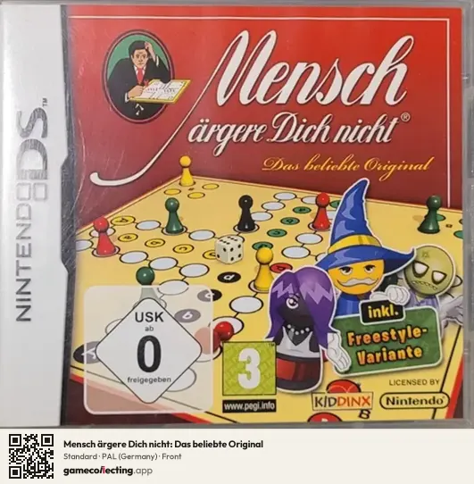 Mensch ärgere Dich nicht: Das beliebte Original Nintendo DS, Germany box front