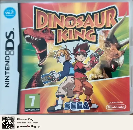 Dinosaur King Nintendo DS, PAL box front