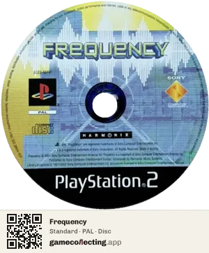 Frequency PlayStation 2, PAL disc