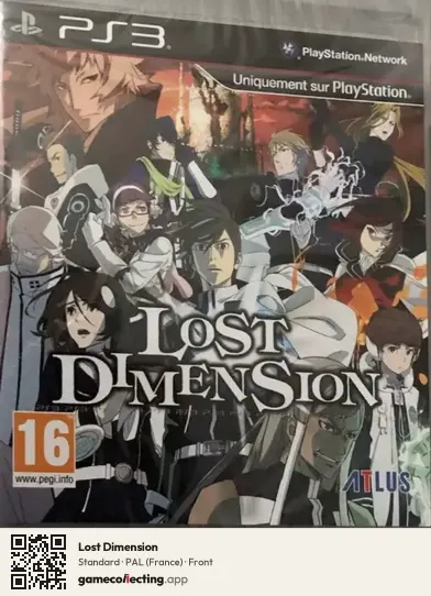 Lost Dimension PlayStation 3, France box front