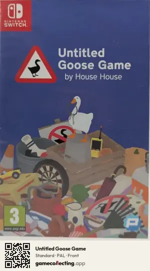 Untitled Goose Game Nintendo Switch, PAL box front