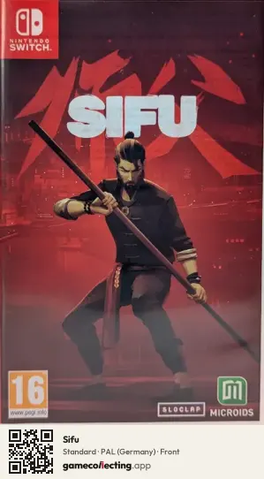 Sifu Nintendo Switch, Germany box front
