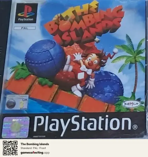 The Bombing Islands PlayStation, PAL box front