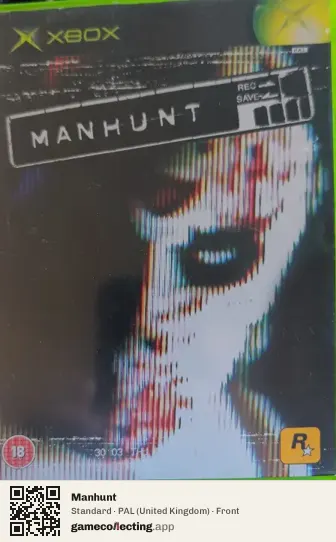Manhunt Xbox, United Kingdom box front