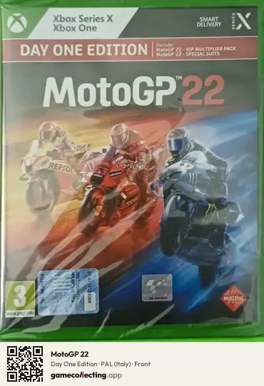 MotoGP 22 Xbox Series X, Italy box front