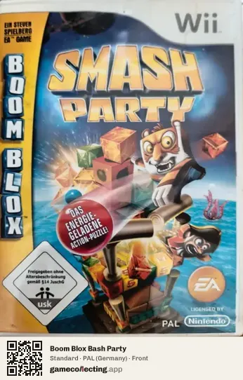 Boom Blox Bash Party Nintendo Wii, Germany box front
