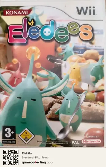 Elebits Nintendo Wii, PAL box front