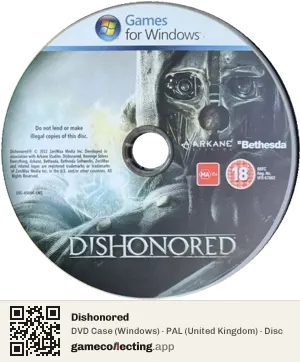 Dishonored Computer, PAL disc