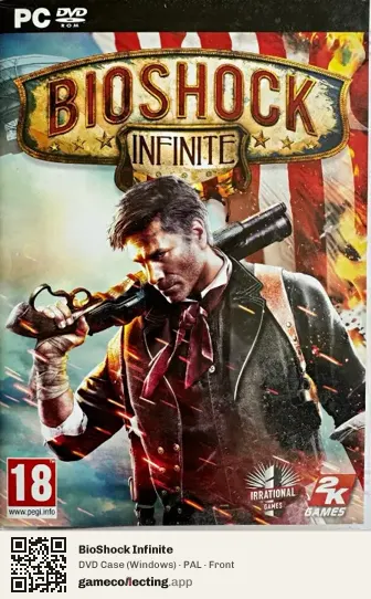 BioShock Infinite Computer, PAL box front