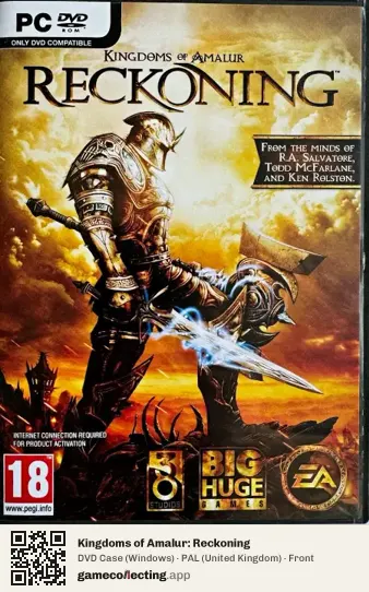 Kingdoms of Amalur: Reckoning Computer, United Kingdom box front