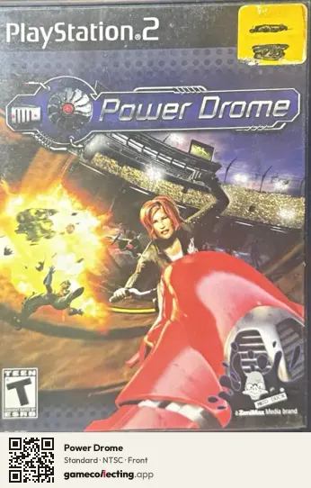 Power Drome PlayStation 2, NTSC box front