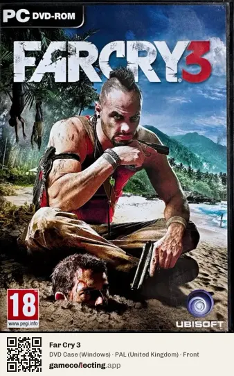 Far Cry 3 Computer, United Kingdom box front