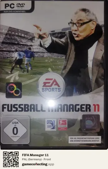 FIFA Manager 11 Computer, Germany box front