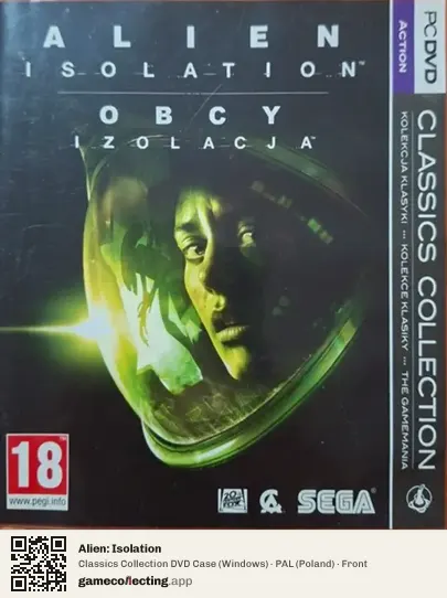 Alien: Isolation Computer, Poland box front