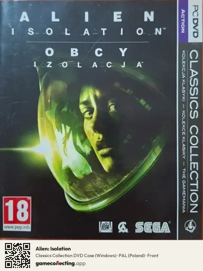 Alien: Isolation Computer, Poland box front