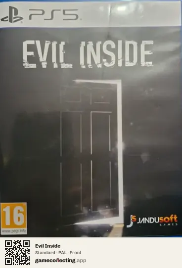 Evil Inside PlayStation 5, PAL box front