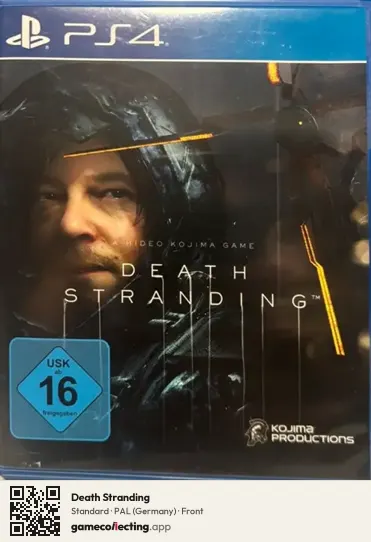 Death Stranding PlayStation 4, Germany box front