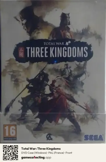 Total War: Three Kingdoms Computer, France box front