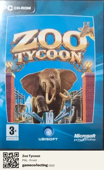 Zoo Tycoon Computer, PAL box front