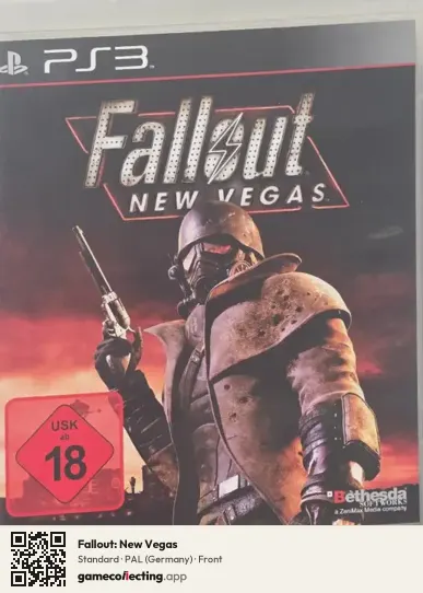 Fallout: New Vegas PlayStation 3, Germany box front