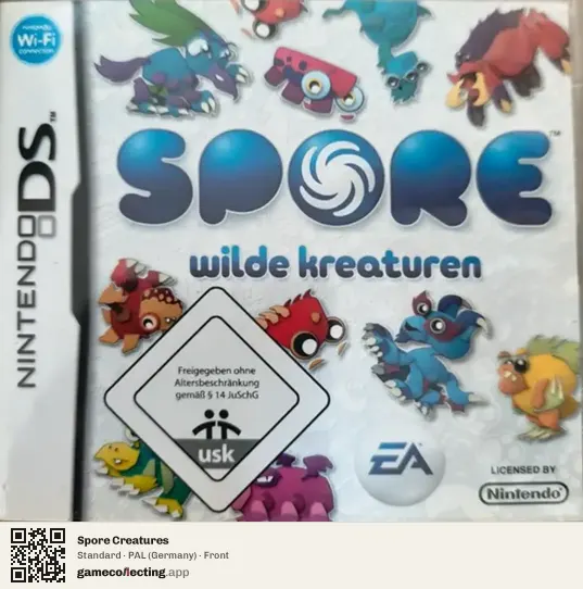 Spore Creatures Nintendo DS, Germany box front