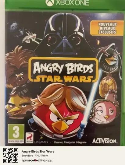 Angry Birds Star Wars Xbox One, PAL box front