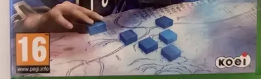 Dynasty Warriors 8 Empires, the PEGI square on its front