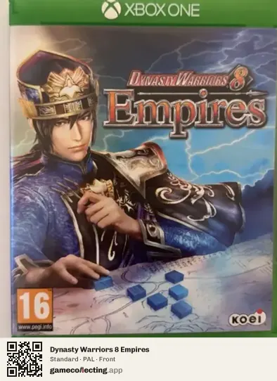 Dynasty Warriors 8 Empires Xbox One, PAL box front