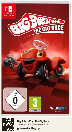 Big Bobby Car: The Big Race Nintendo Switch, Germany box front