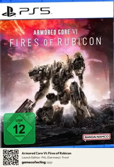 Armored Core VI: Fires of Rubicon PlayStation 5, Germany box front