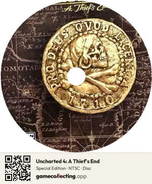 Uncharted 4: A Thief's End PlayStation 4, NTSC disc