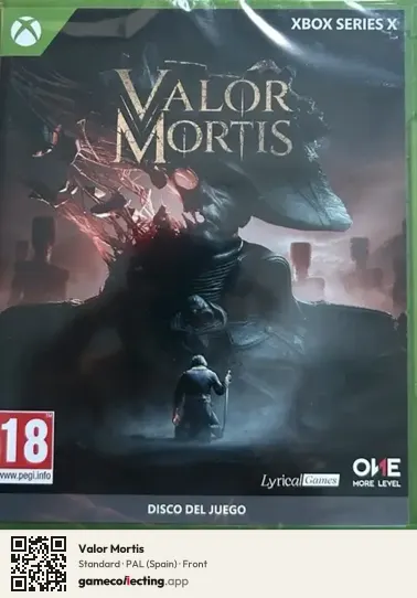 Valor Mortis Xbox Series X, Spain box front
