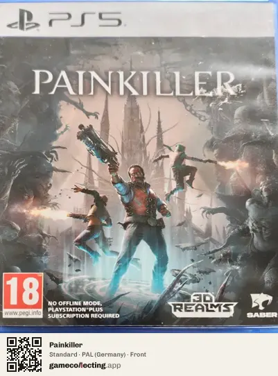 Painkiller PlayStation 5, Germany box front